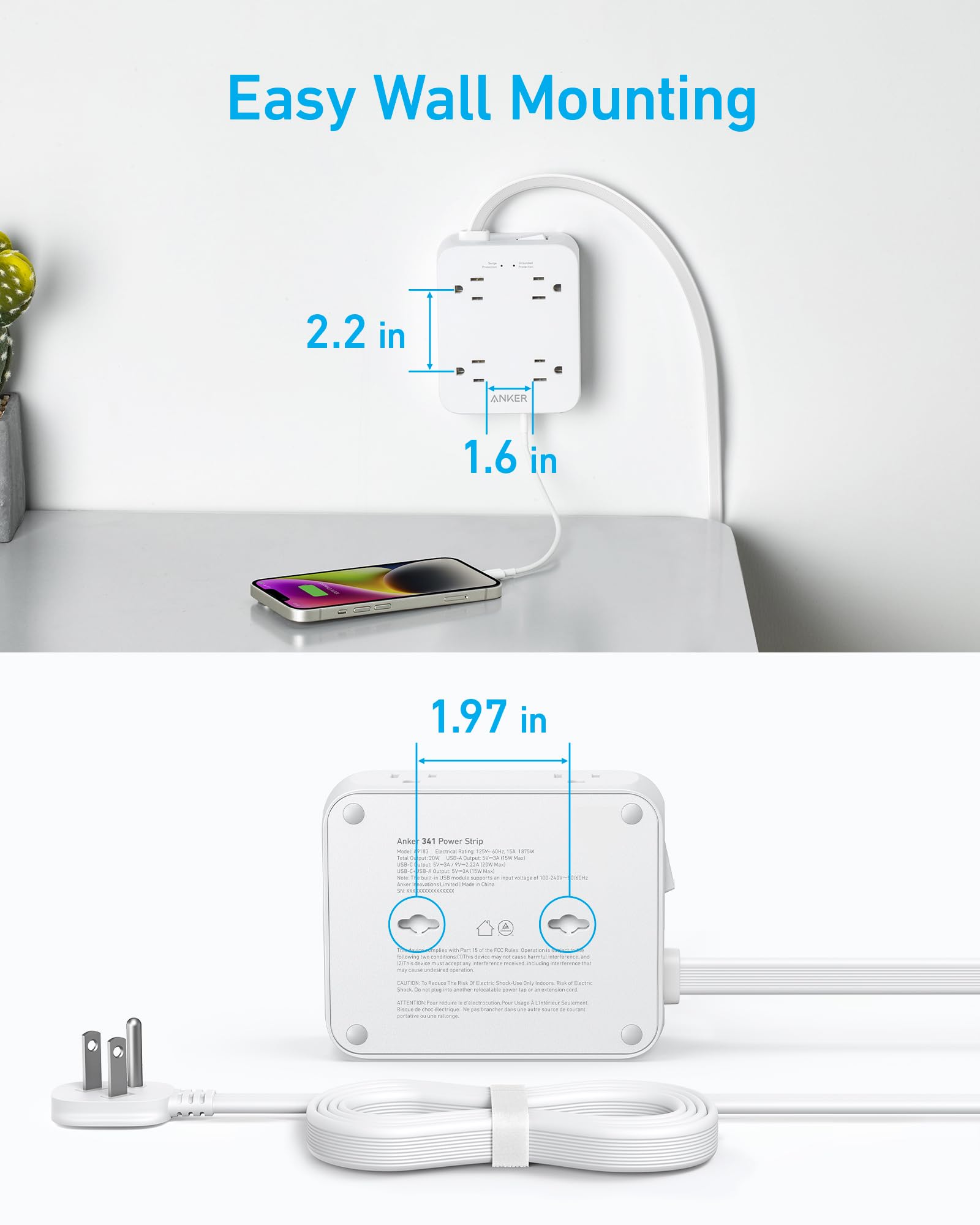341 USB Power Strip P9