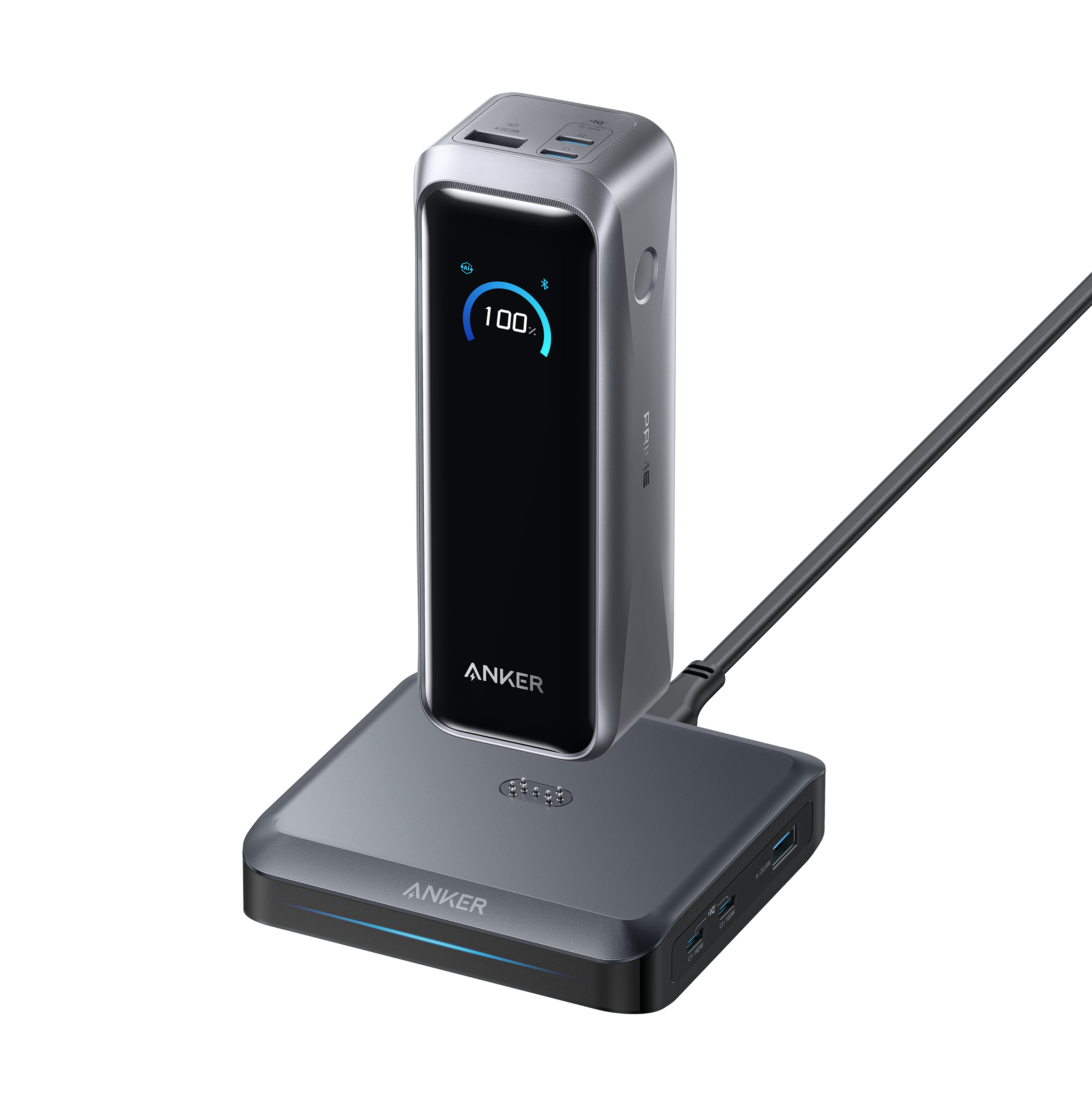Prime Power Bank (20K, 220W) with Charging Base X8