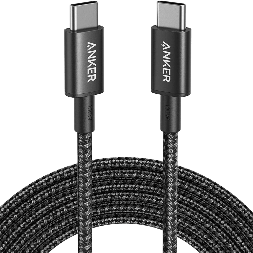 New Nylon USB-C to USB-C 100W Cable (10 ft) Z9