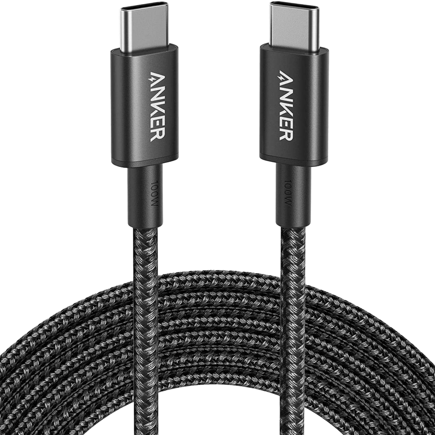 New Nylon USB-C to USB-C 100W Cable (10 ft) Z9