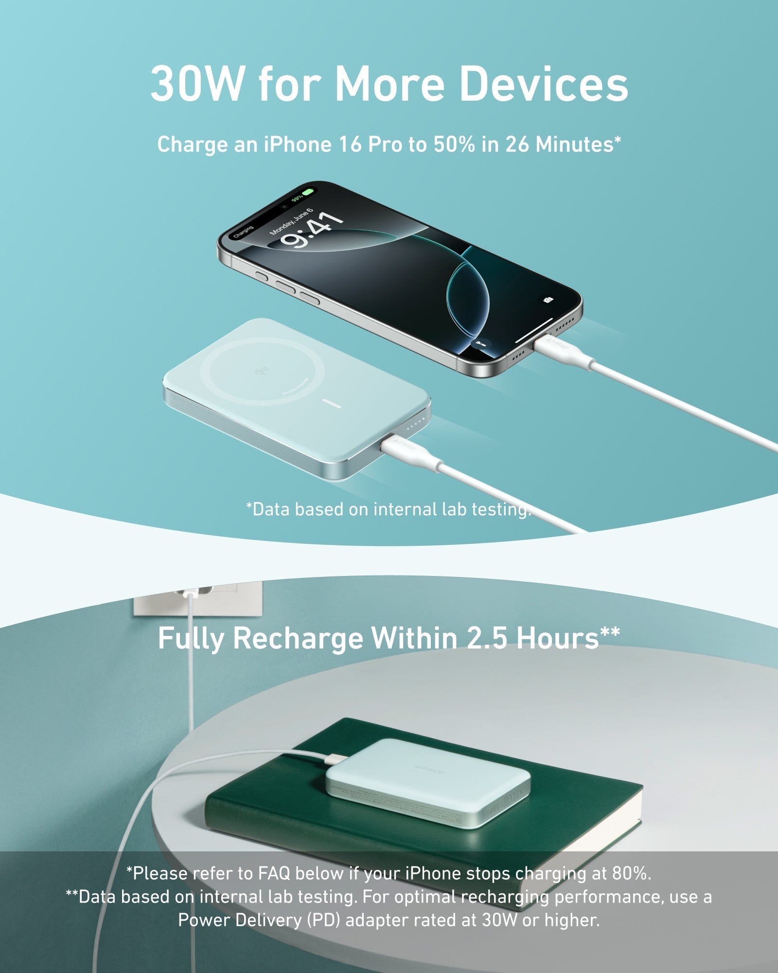 MagGo Power Bank (10K, Slim) H8