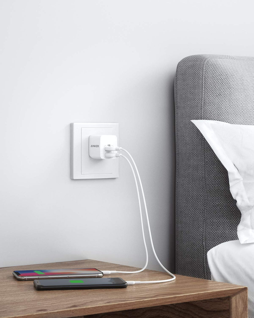 Dual-Port 12W Wall Charger (2-Pack) K2