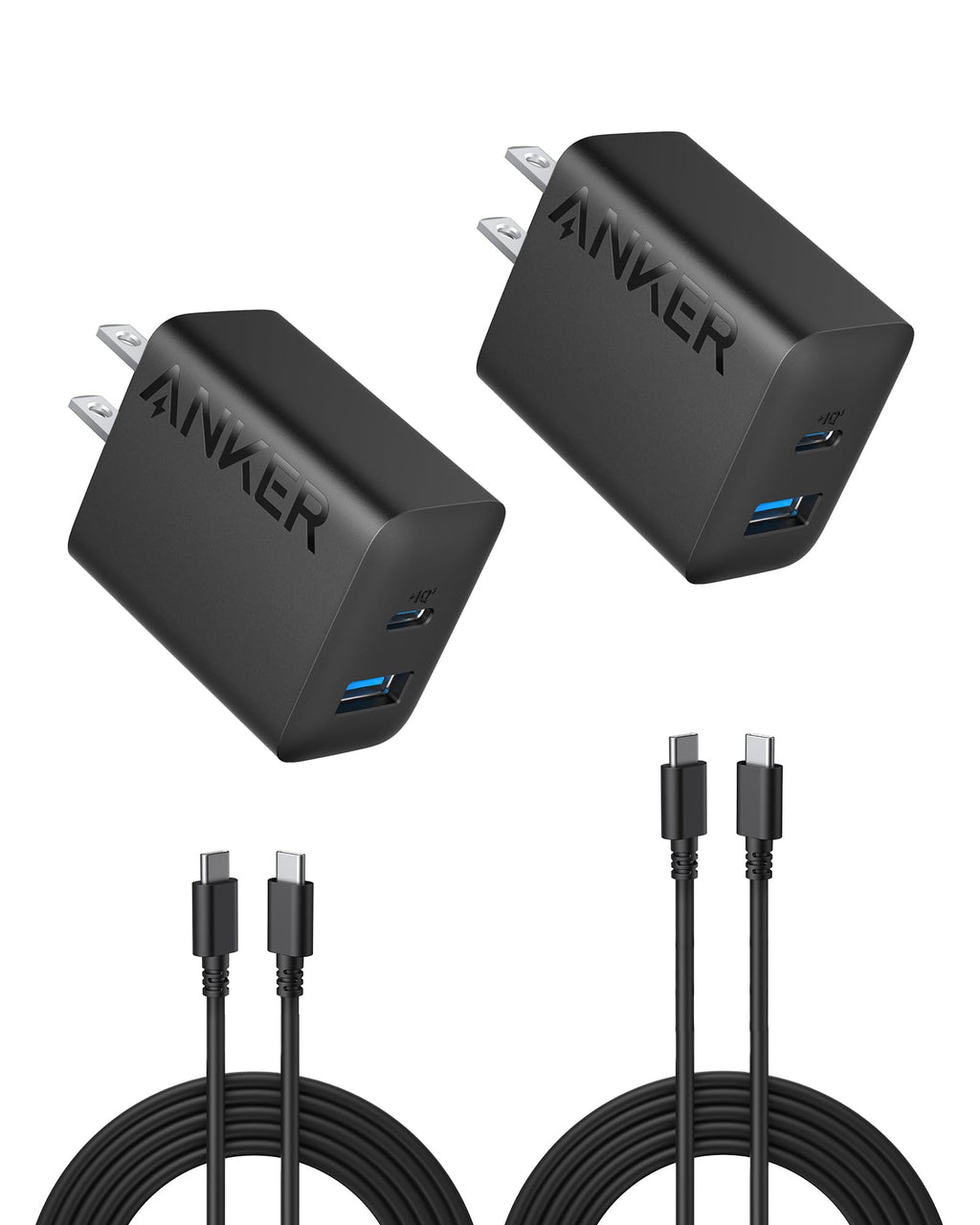 Refurbished 20W Fast Wall Charger (2-Pack) E7
