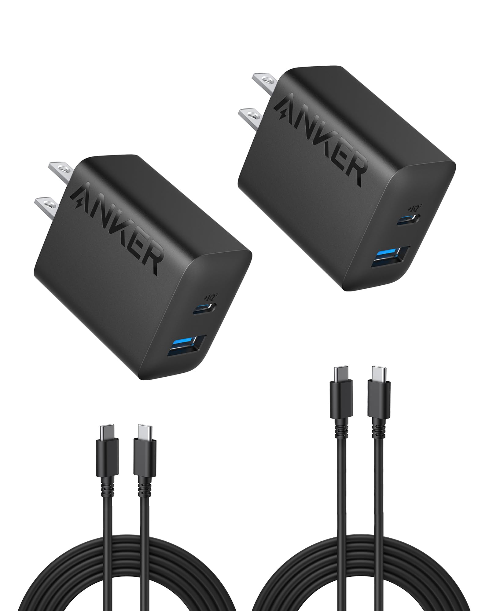 Refurbished 20W Fast Wall Charger (2-Pack) E7