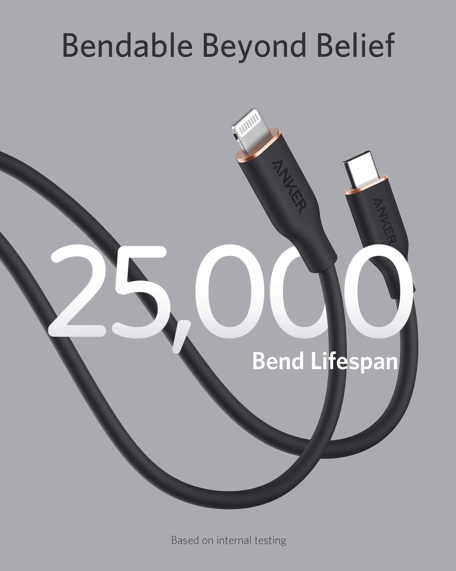 641 USB-C to Lightning Cable (Flow, Silicone) Y6