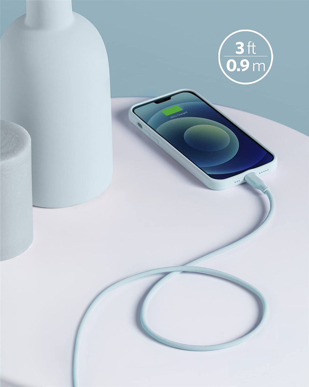 641 USB-C to Lightning Cable (Flow, Silicone) Y6