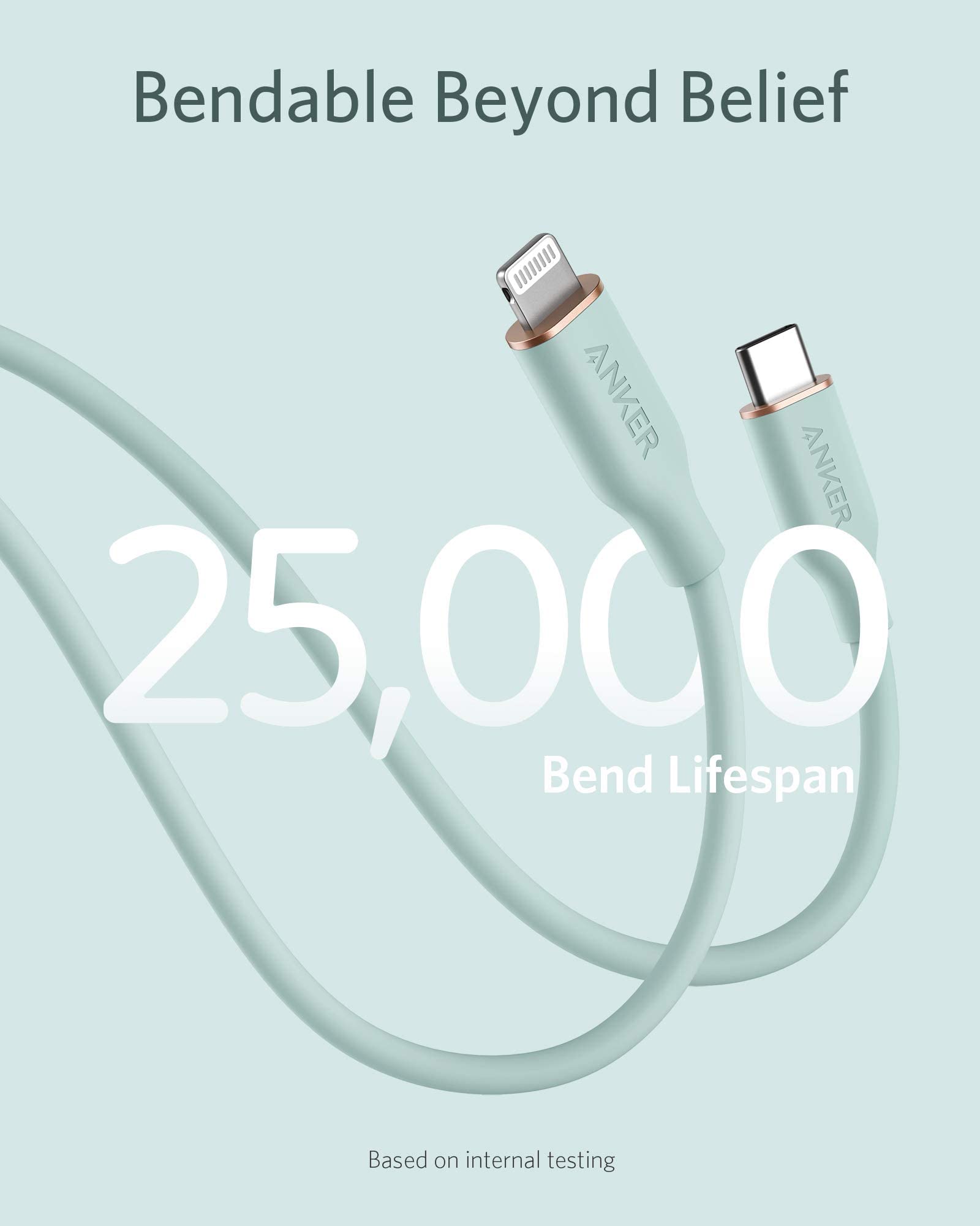 641 USB-C to Lightning Cable (Flow, Silicone) Y6