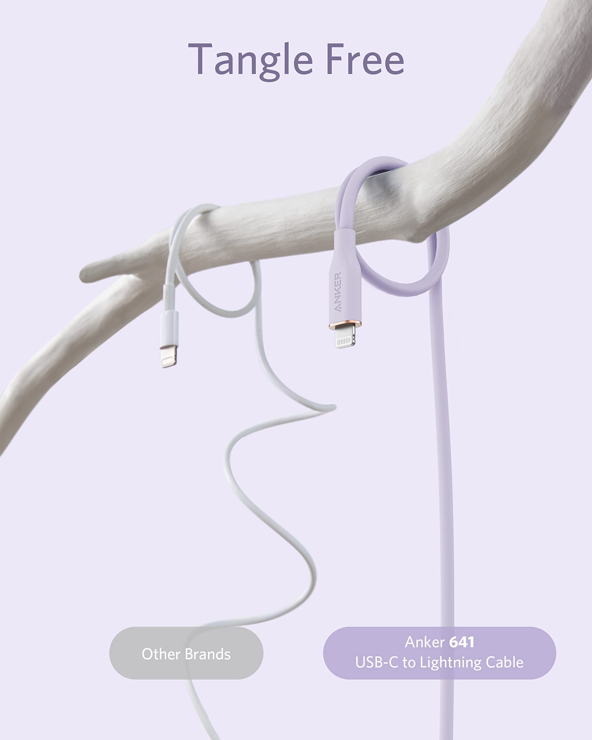 641 USB-C to Lightning Cable (Flow, Silicone) Y6