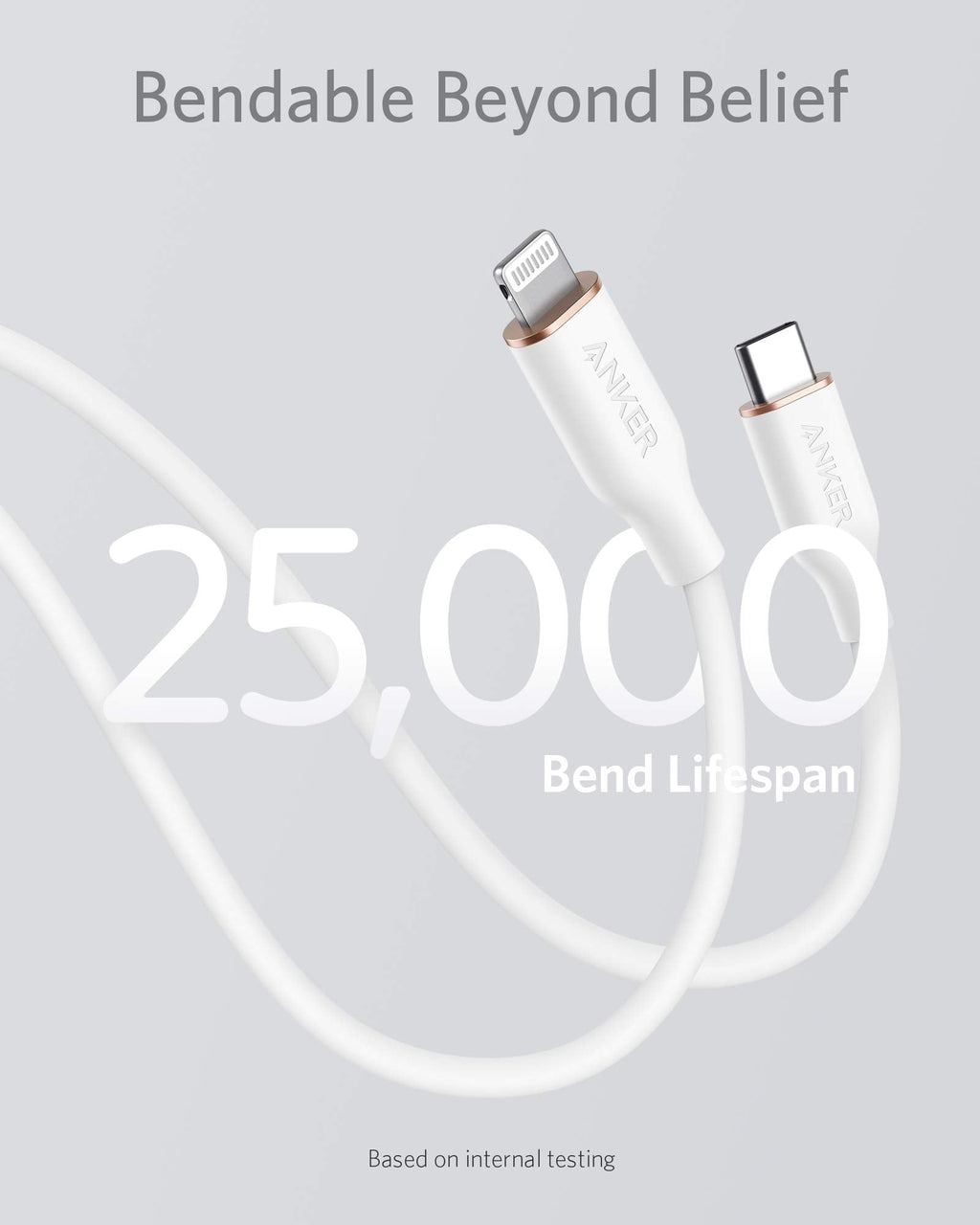Refurbished 641 USB-C to Lightning Cable (Flow, Silicone) A2