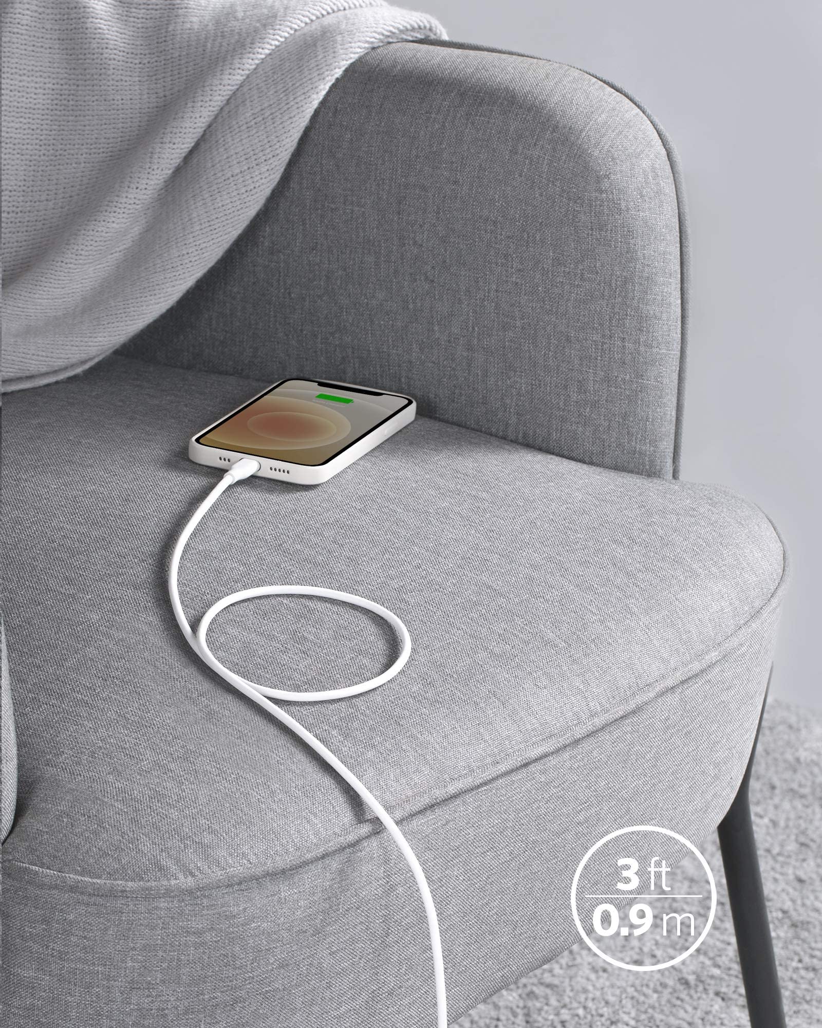 641 USB-C to Lightning Cable (Flow, Silicone) K9