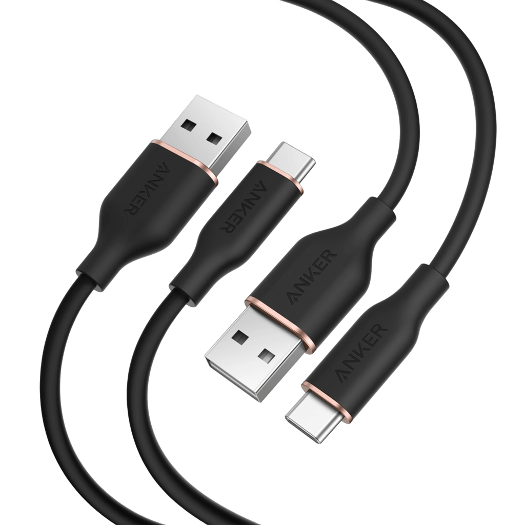 15W USB-A to USB-C Cable 2Pack (3 ft, Silicone) O1