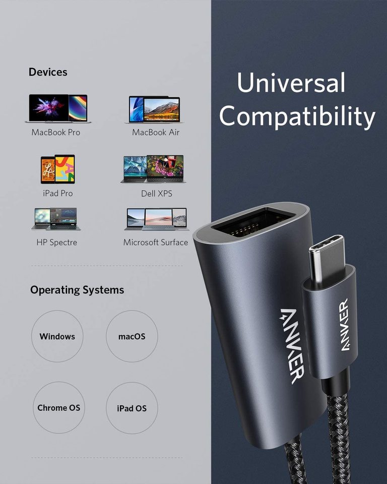 PowerExpand USB-C to Gigabit Ethernet Adapter Z9