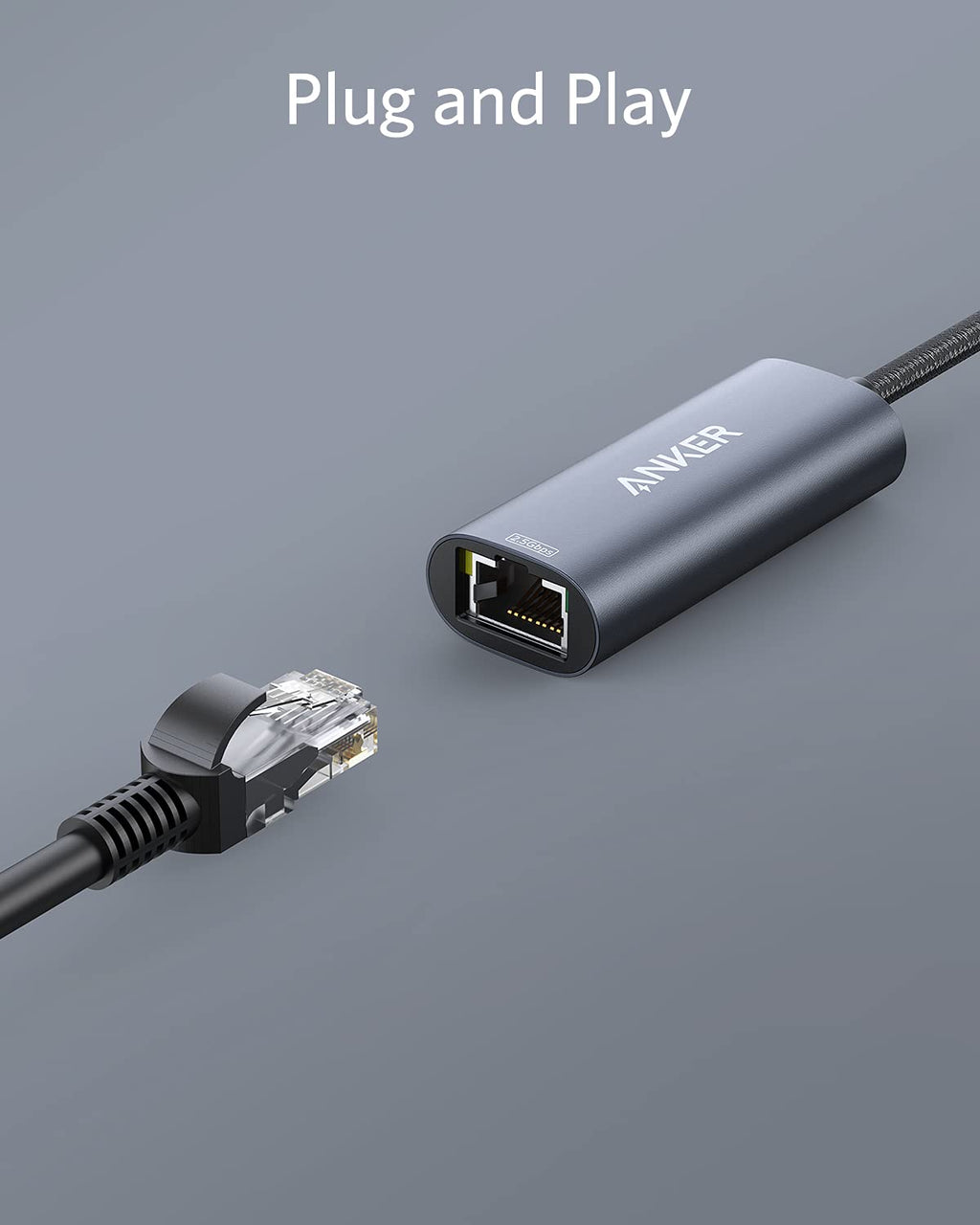 Refurbished PowerExpand USB-C to 2.5 Gbps Ethernet Adapter Q2