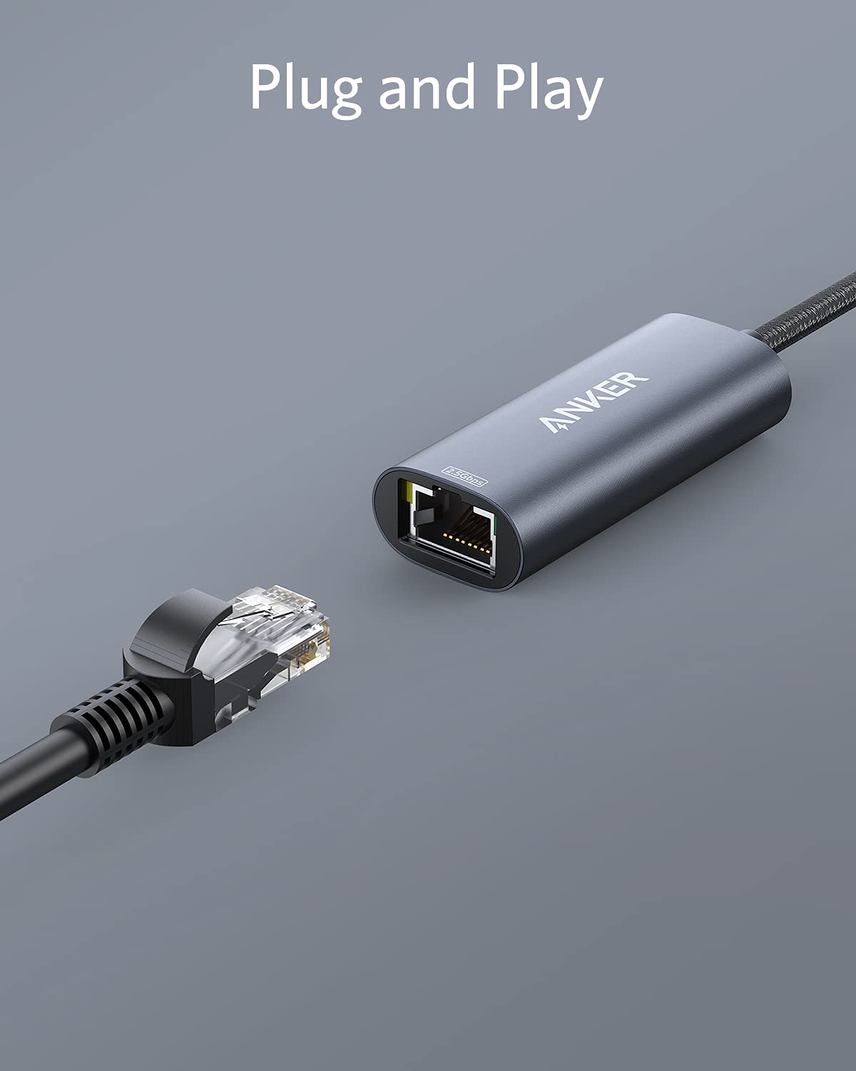 Refurbished PowerExpand USB-C to 2.5 Gbps Ethernet Adapter Q2