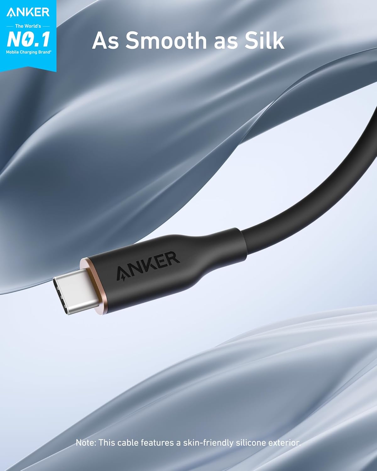 643 USB-C to USB-C Cable (Flow, Silicone) G6