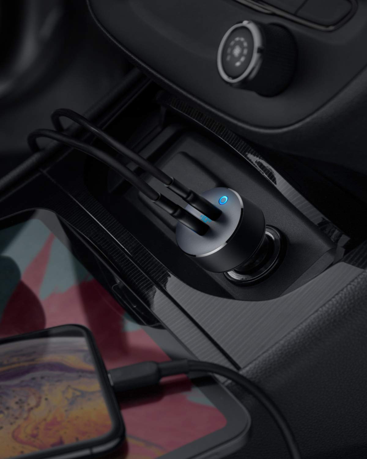 PowerDrive III Duo USB-C Car Charger A9
