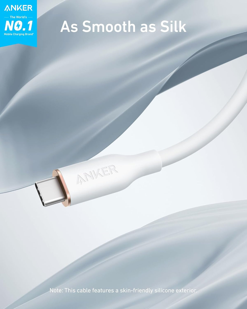643 USB-C to USB-C Cable (Flow, Silicone) G6