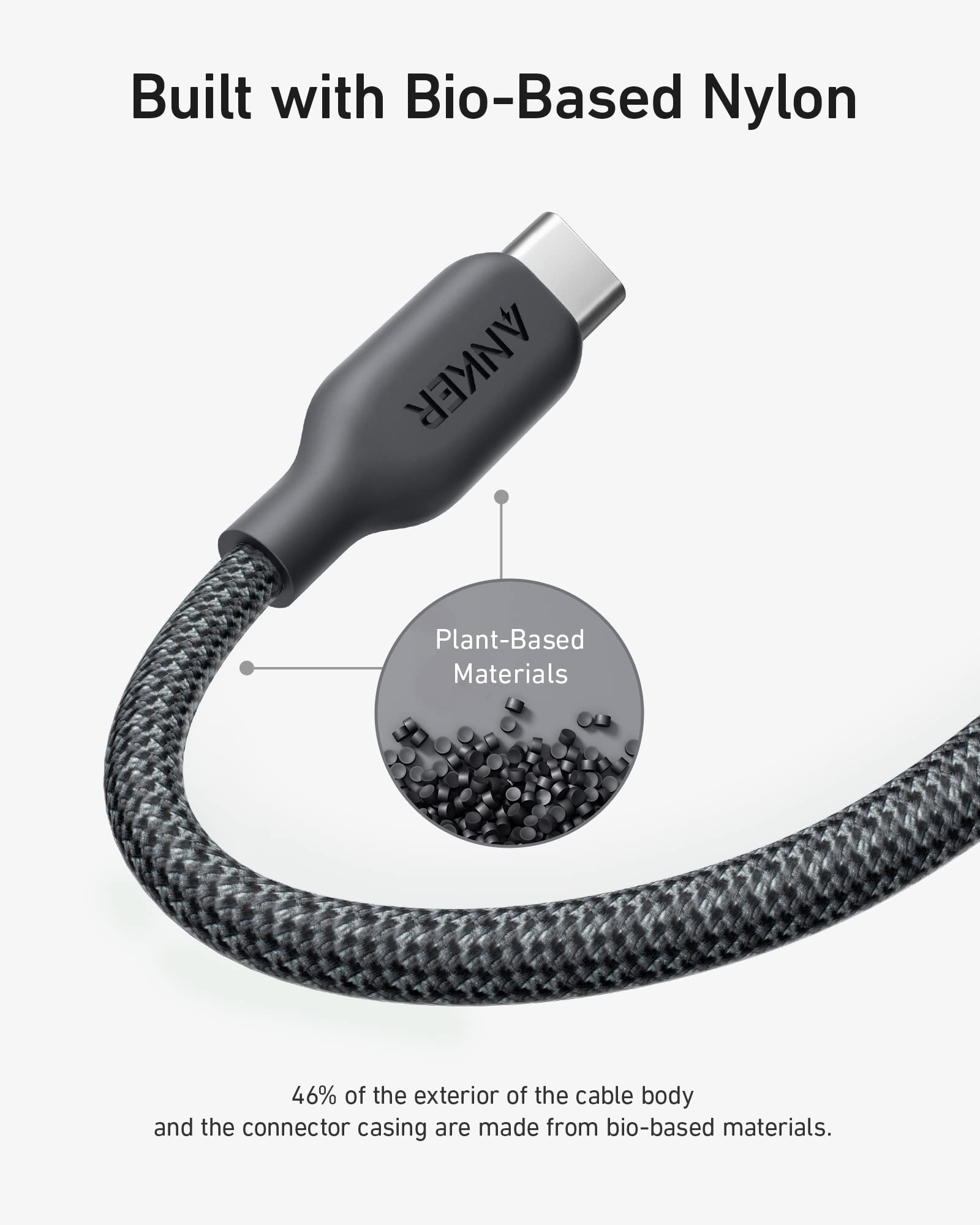 543 USB C to USB C Cable (240W, 10 ft) D1