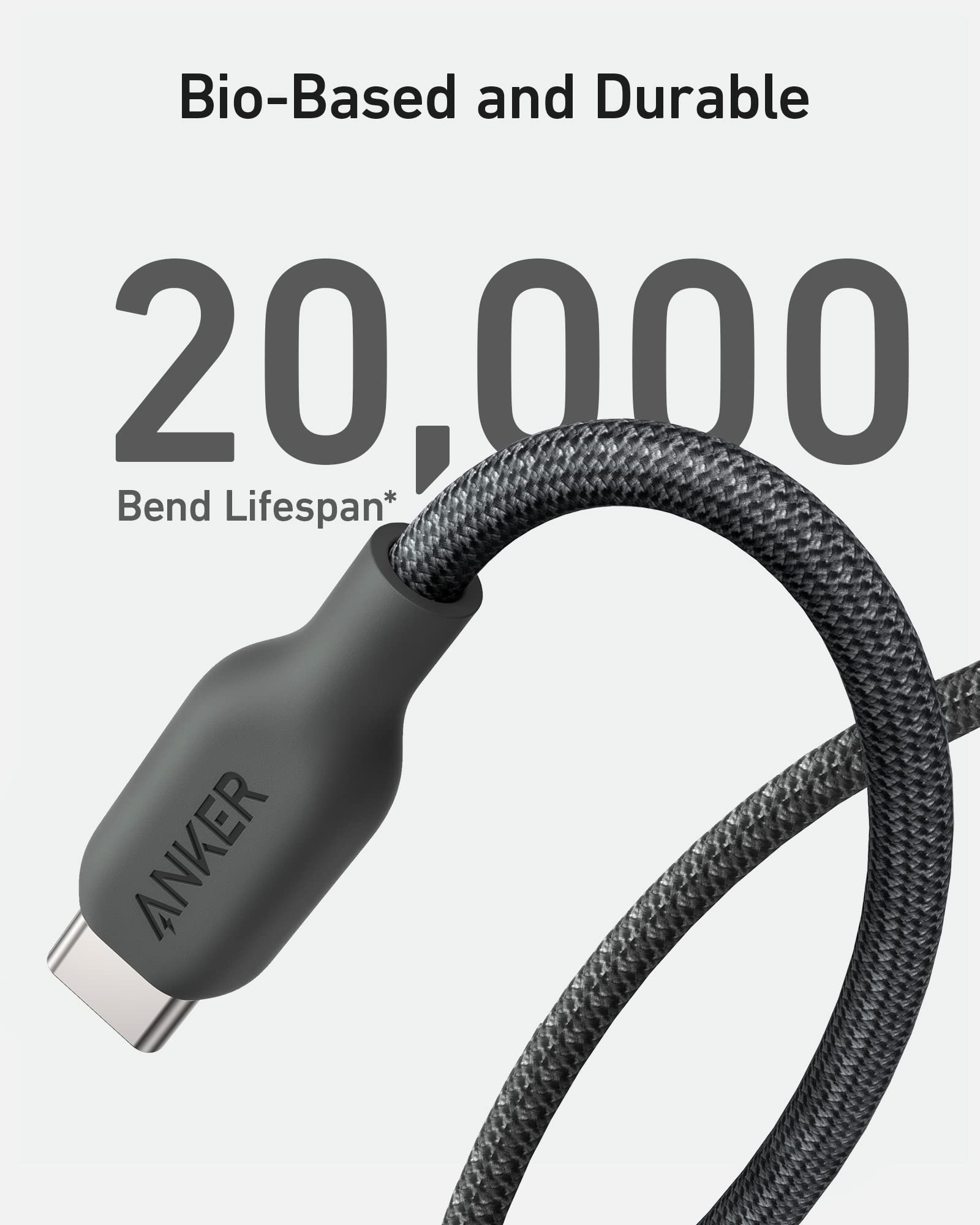543 USB C to USB C Cable (240W, 10 ft) D1