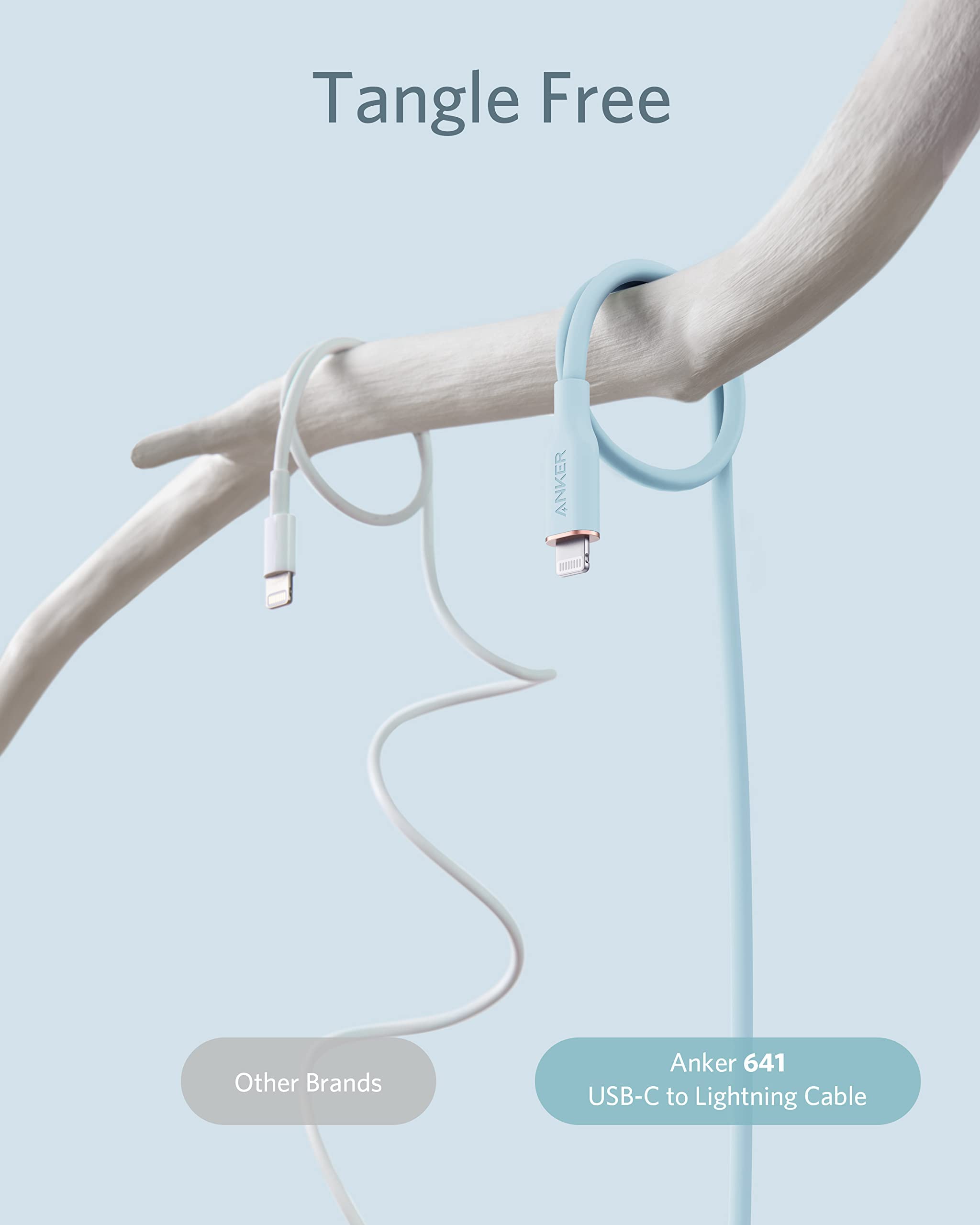 641 USB-C to Lightning Cable (Flow, Silicone) Y6