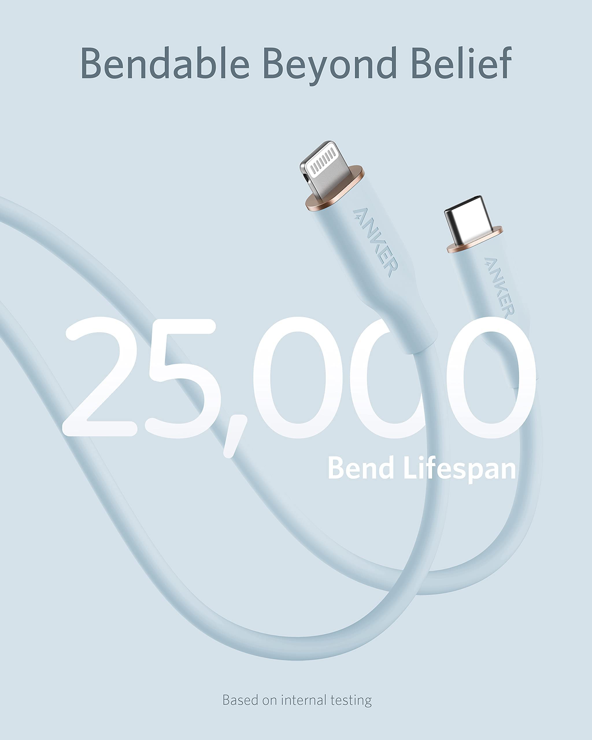 641 USB-C to Lightning Cable (Flow, Silicone) Y6