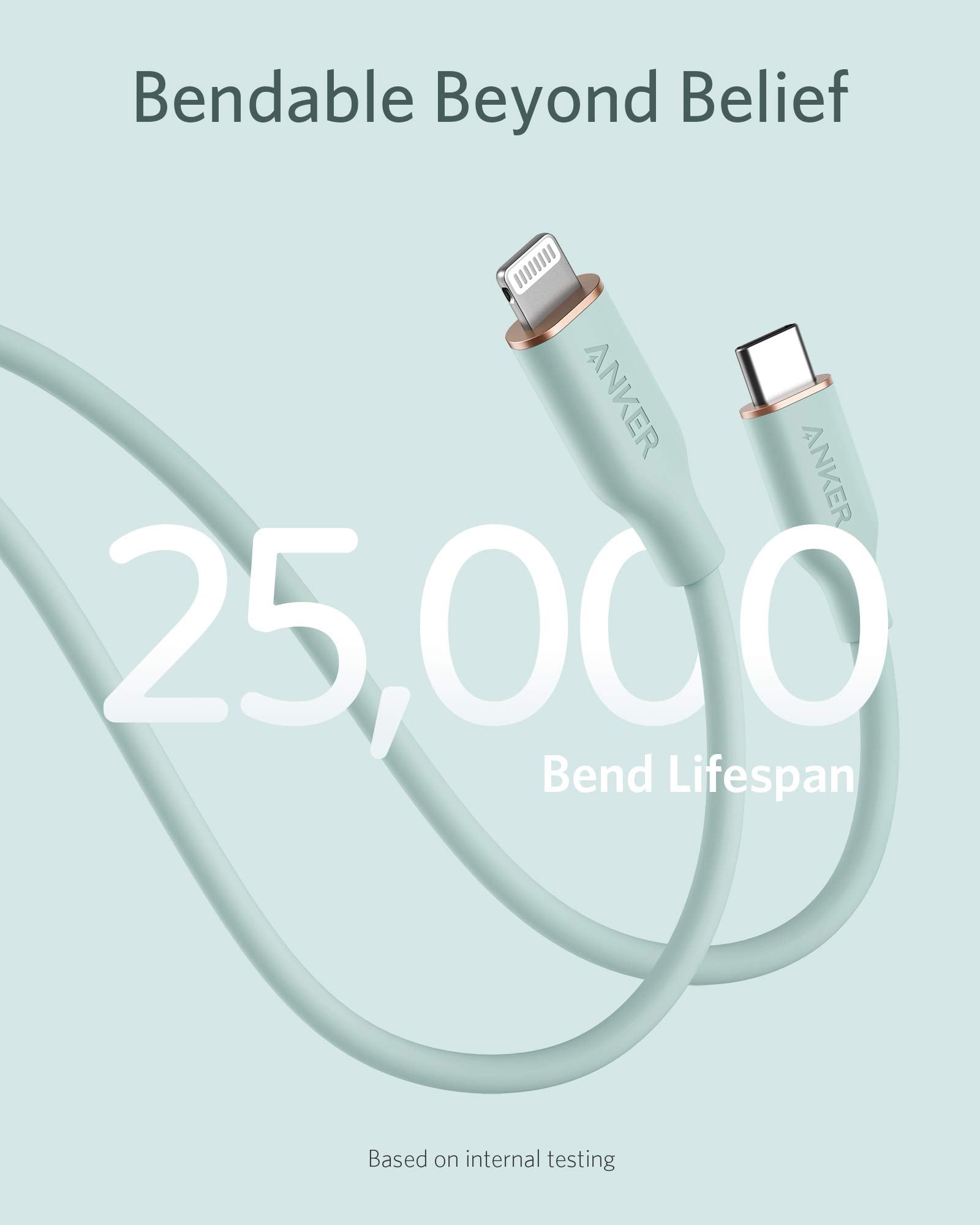 641 USB-C to Lightning Cable (Flow, Silicone) K9