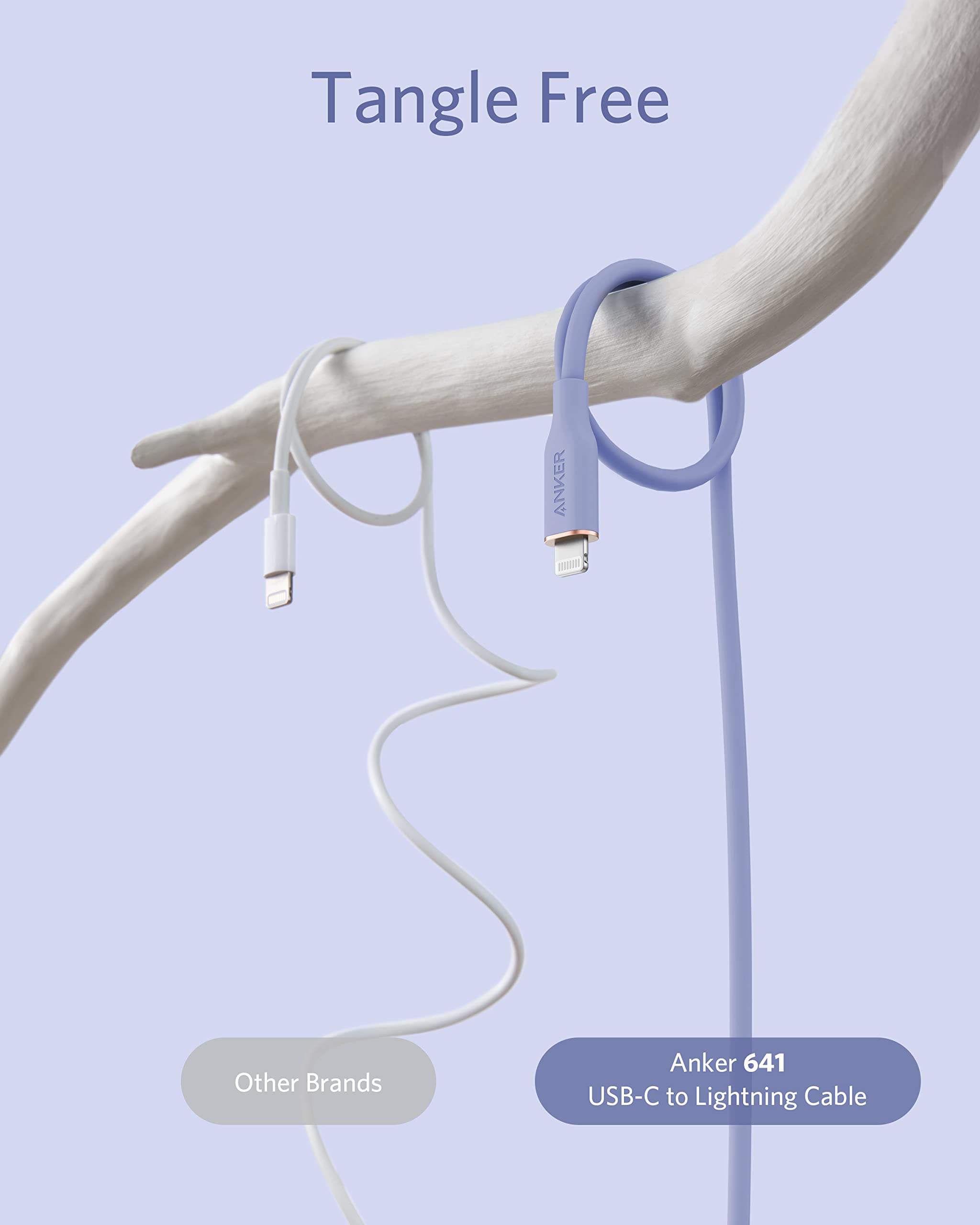 641 USB-C to Lightning Cable (Flow, Silicone) Y6