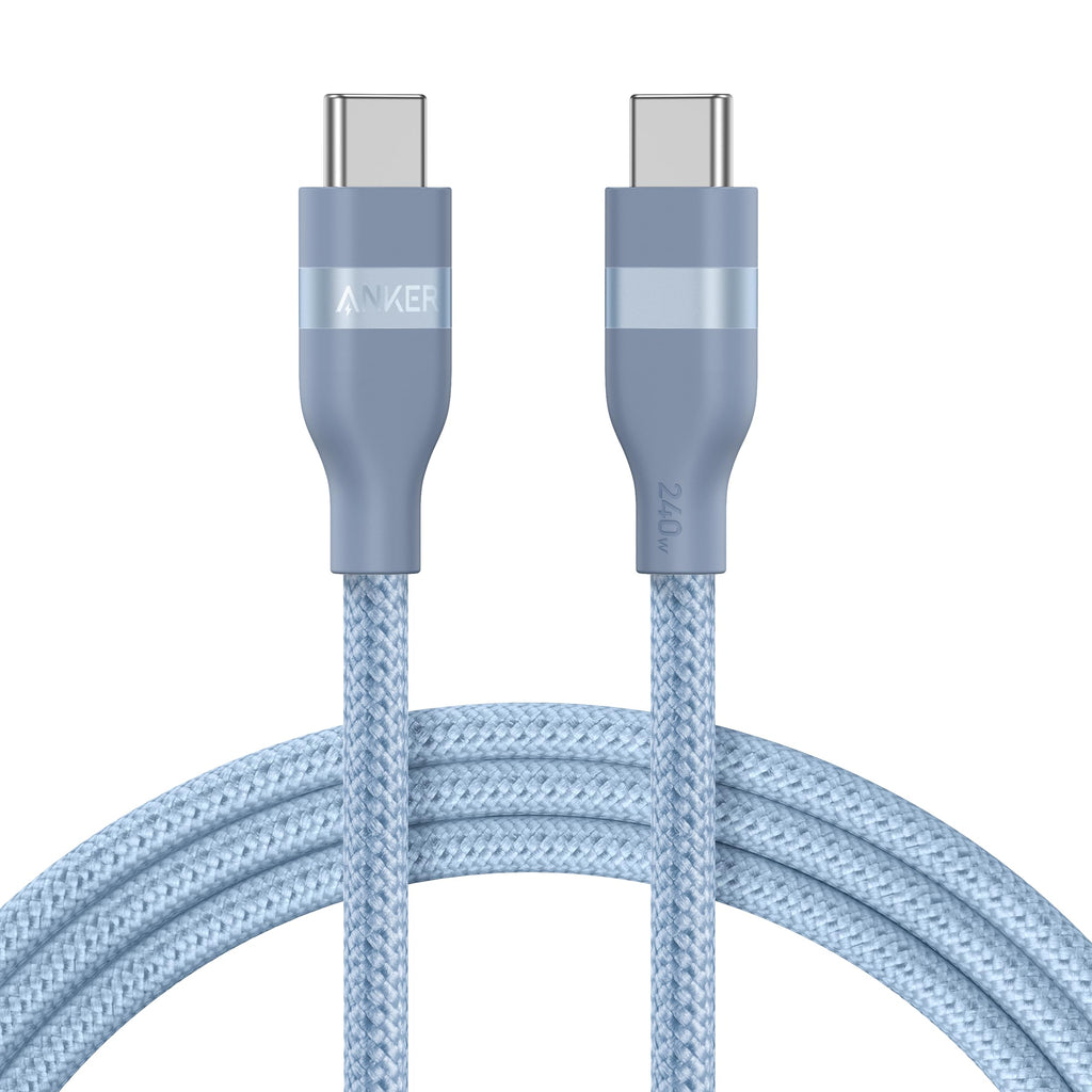 USB-C to USB-C Cable (3 ft / 6 ft, 240W, Upcycled-Braided) C8