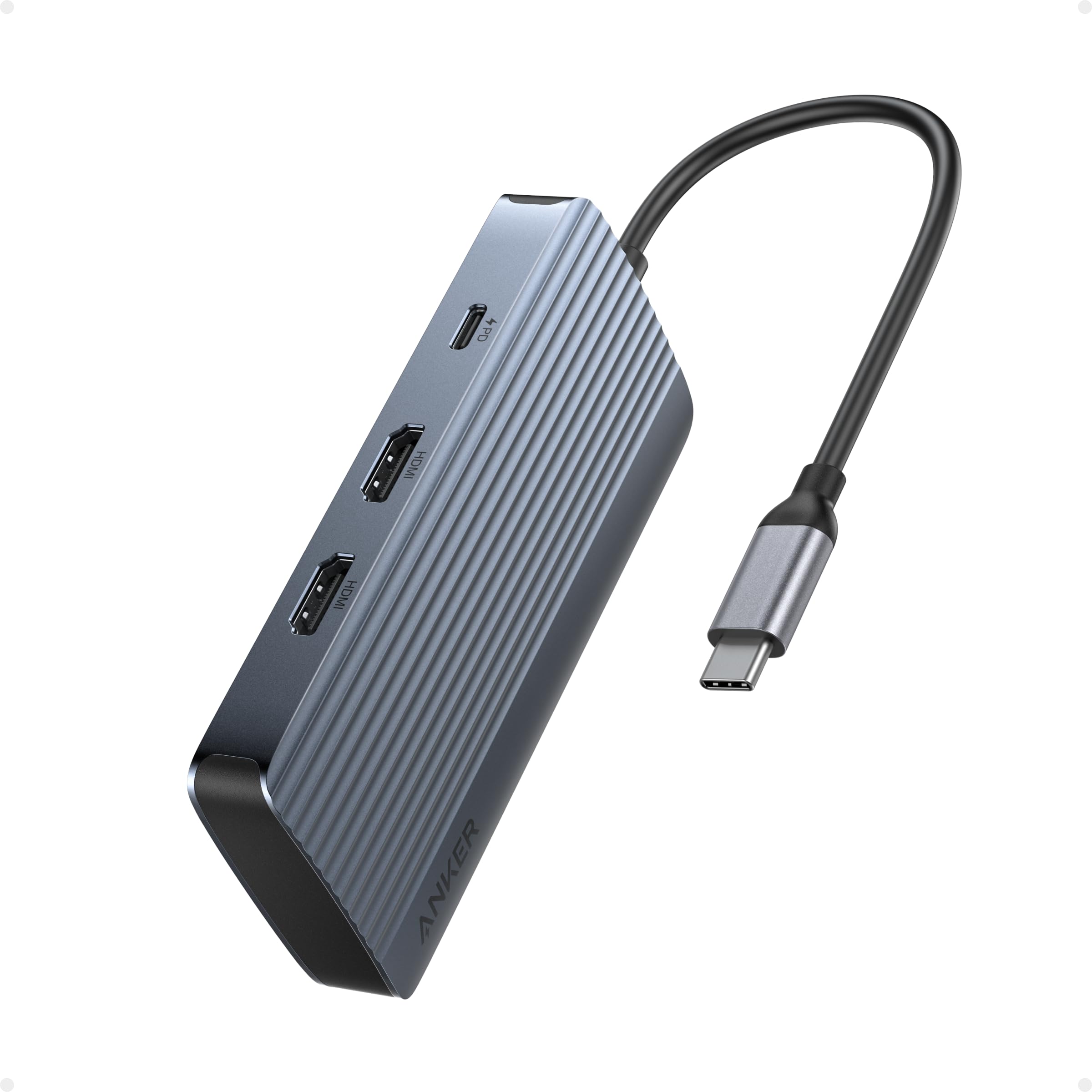 Refurbished USB-C Hub (7-in-1, Dual Display) C1