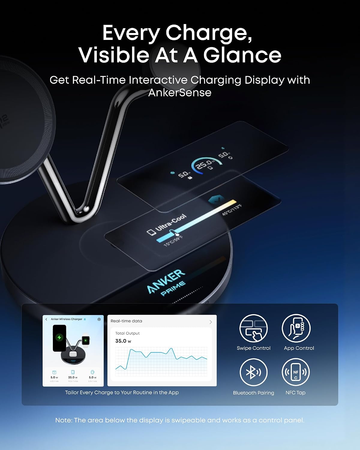 Prime Wireless Charging Station (3-in-1, MagGo, AirCool, Dock Stand) I2
