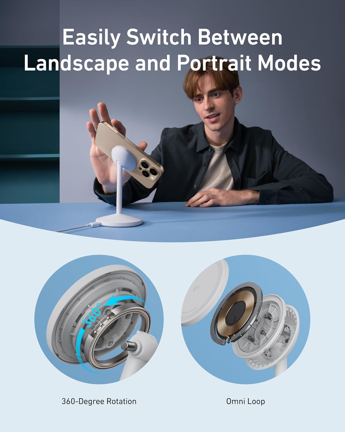 MagGo Wireless Charger (Stand) H4