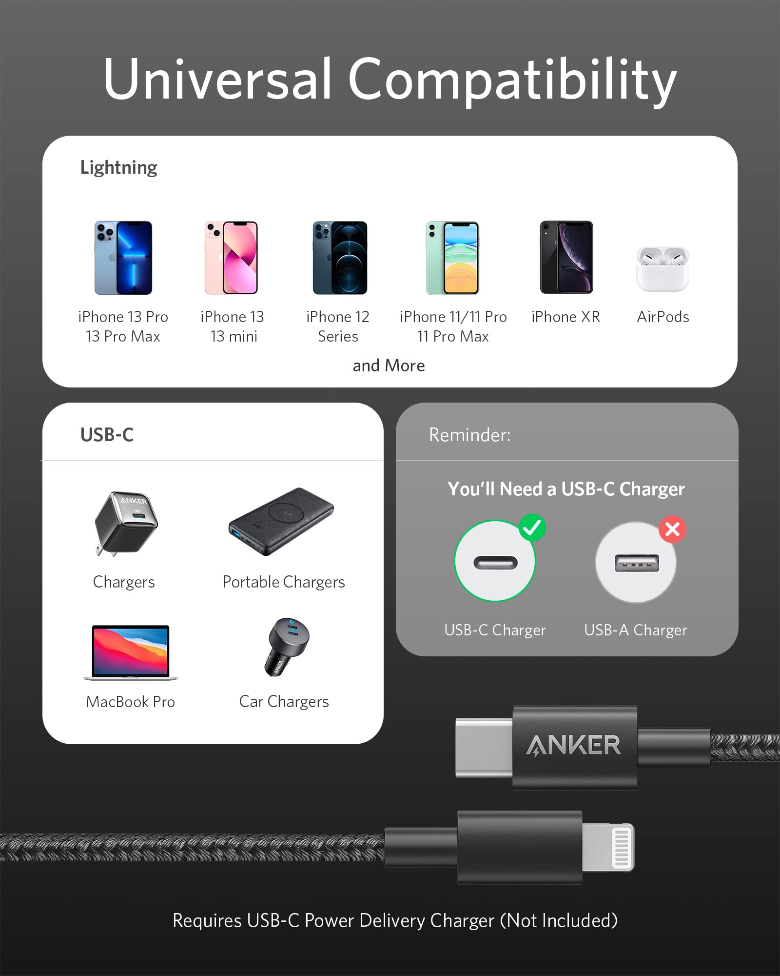 331 USB-C to Lightning Cable O5