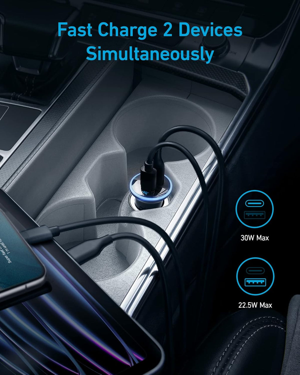 323 Car Charger (52.5W) Z7