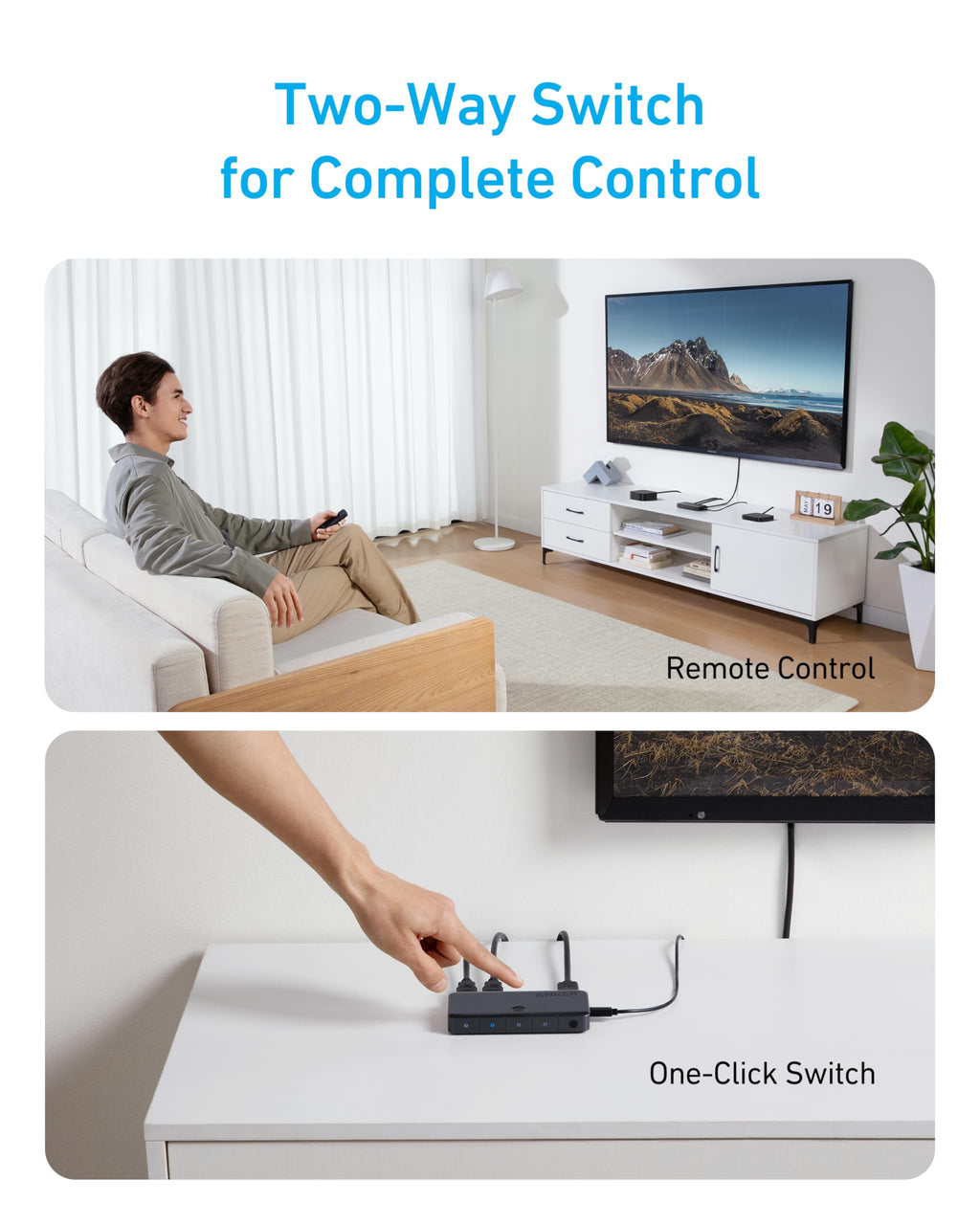 HDMI Switch (4 in 1 Out, 4K HDMI) I9