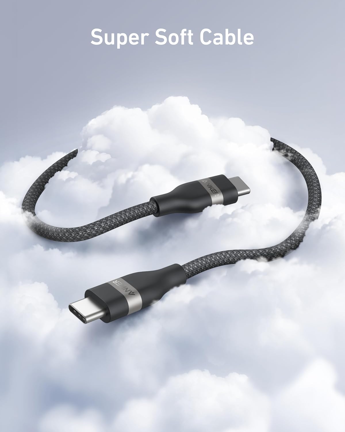 USB-C to USB-C Cable (3 ft / 6 ft, 240W, Upcycled-Braided) E6