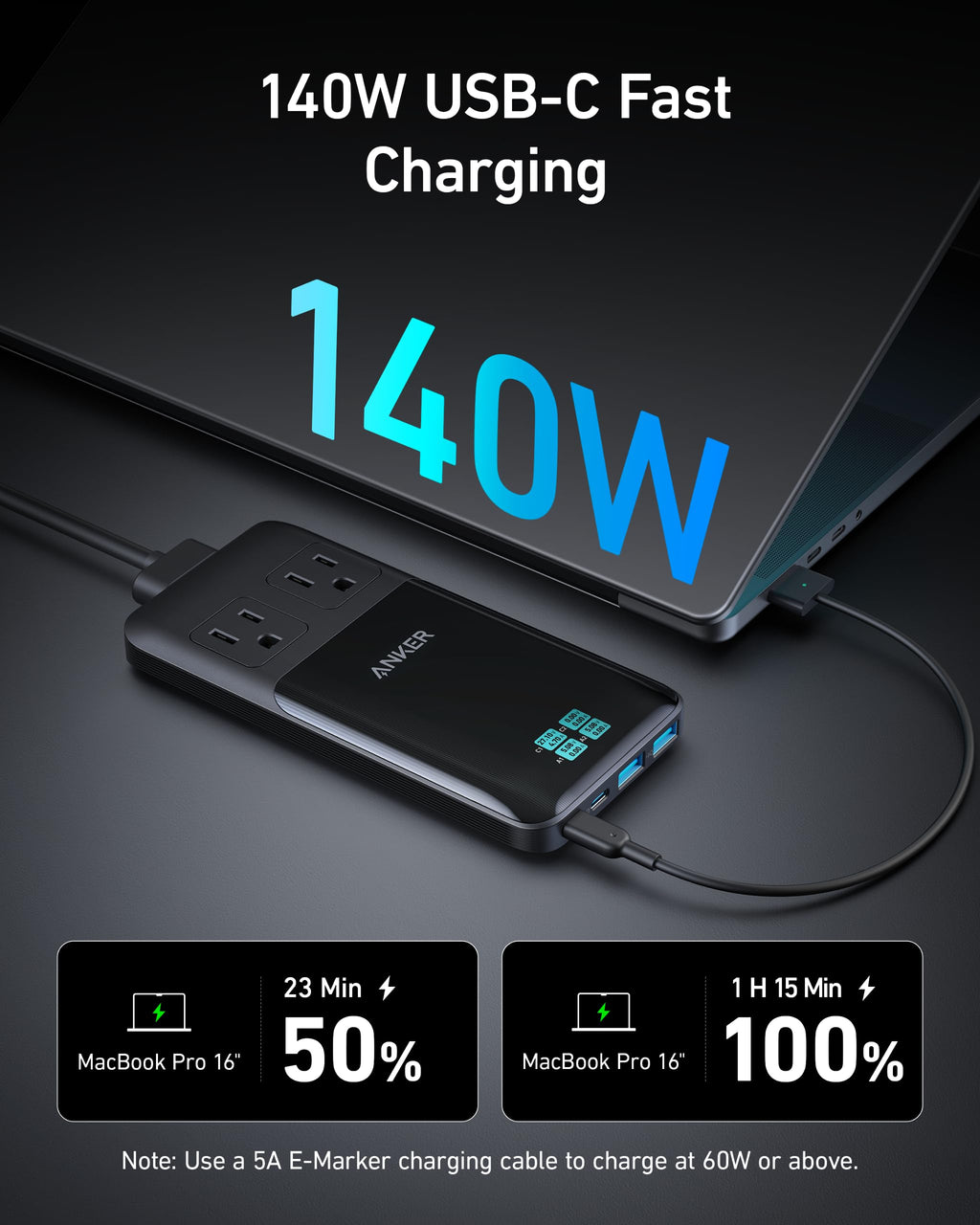 Prime 6-in-1 Charging Station (140W) X8