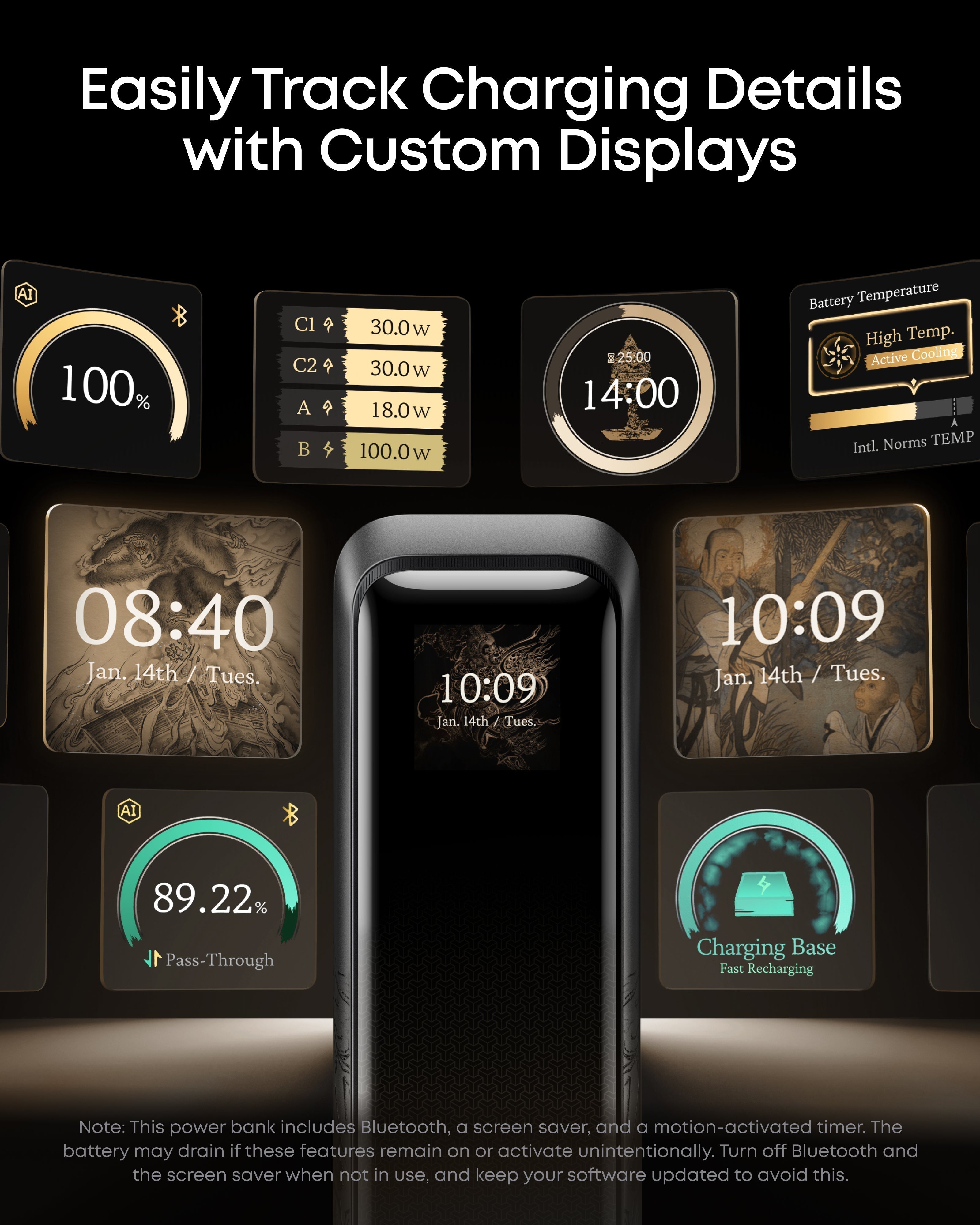 Prime Power Bank (20K, 220W) Black Myth: Wukong Edition F6