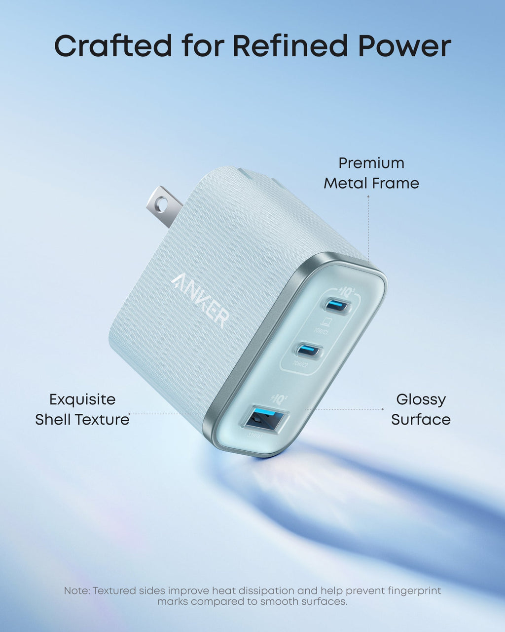 Nano Charger (70W, 3 Ports) V7