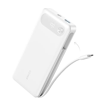 Power Bank (20K, 87W, Built-In USB-C Cable) P1