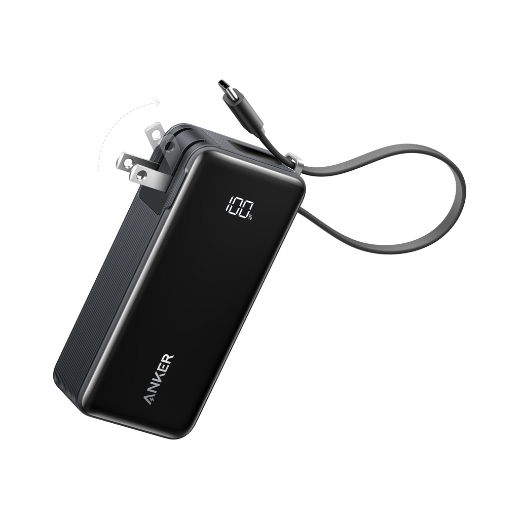 Power Bank (10K, Fusion, Built-In Cable) O7