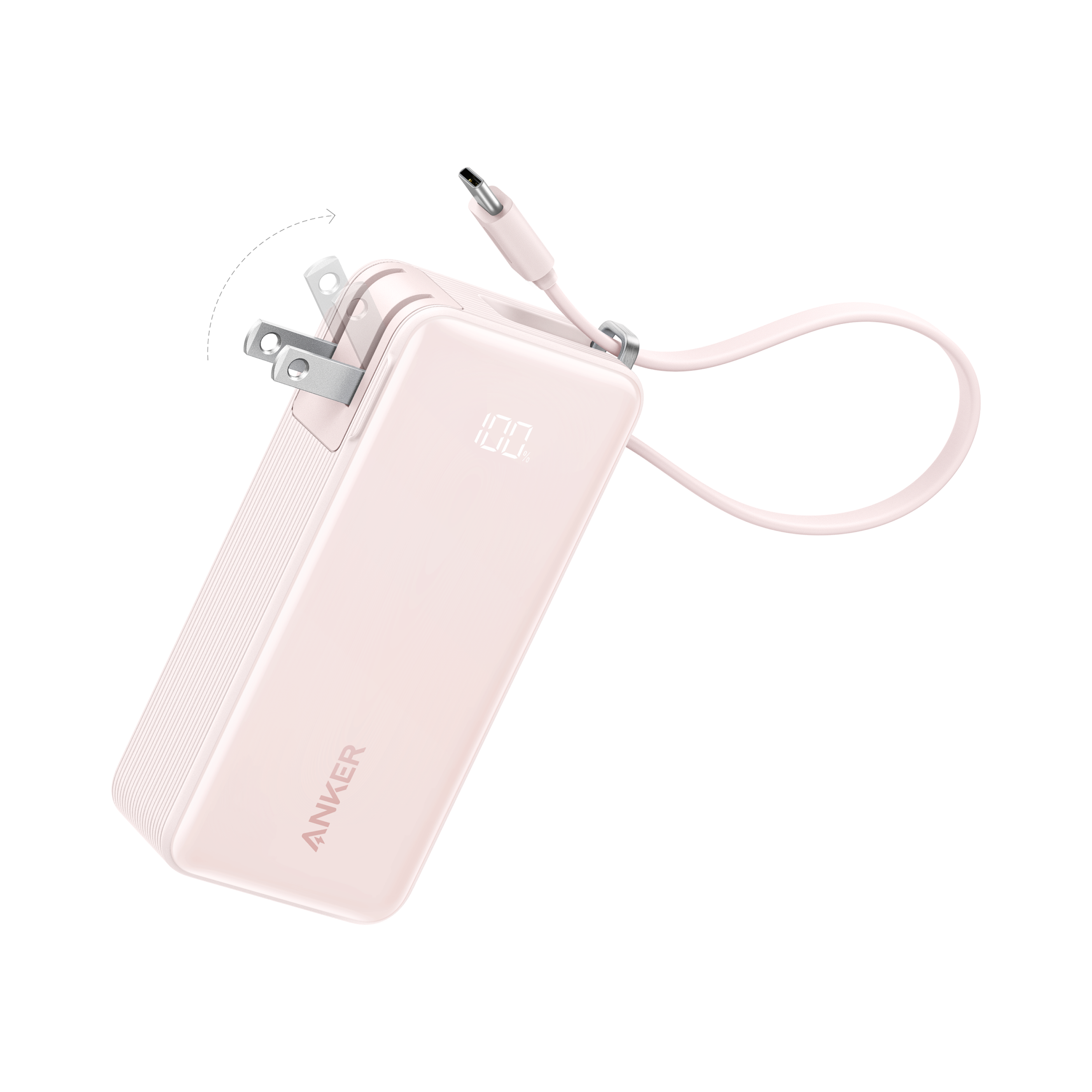 Power Bank (10K, Fusion, Built-In Cable) O7