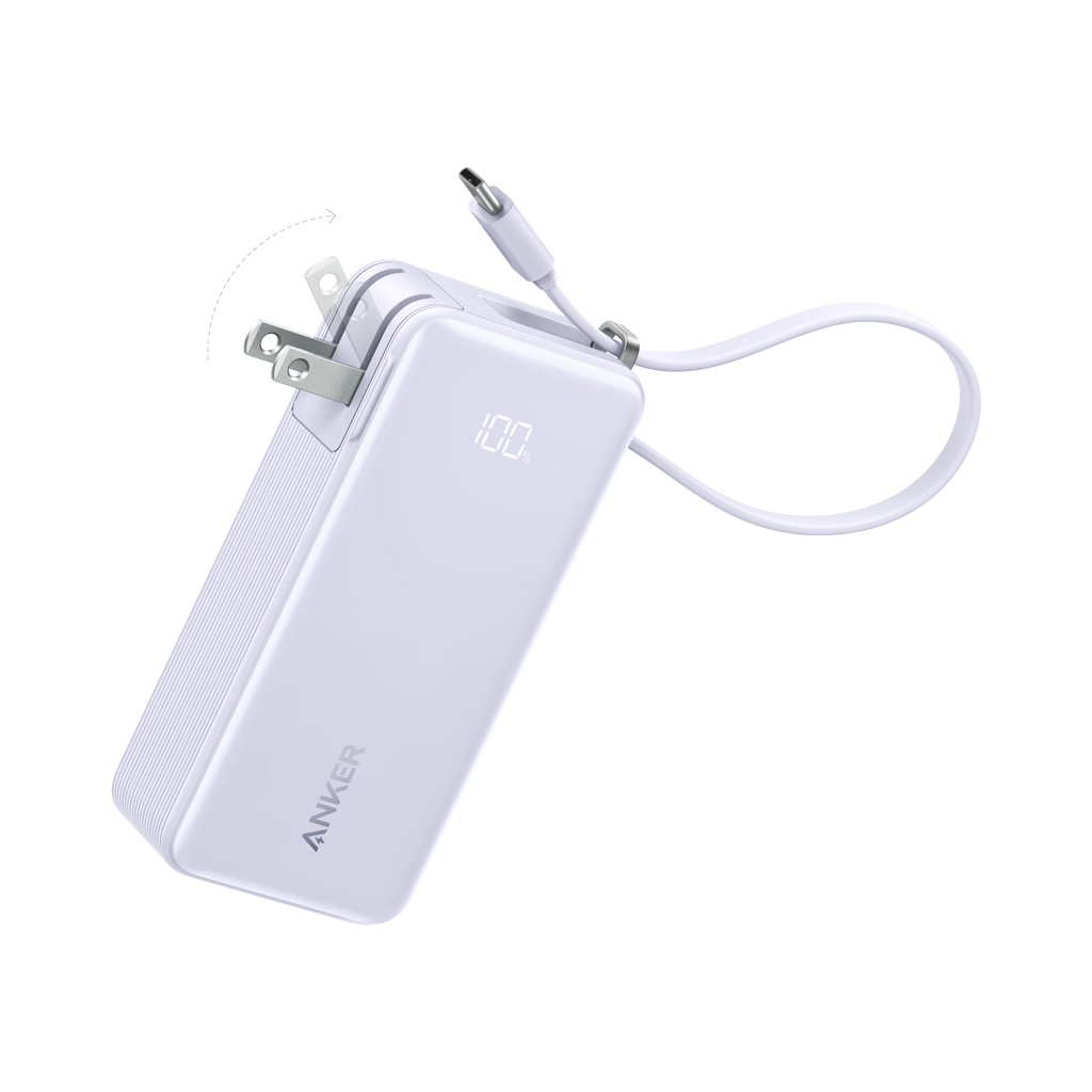 Power Bank (10K, Fusion, Built-In Cable) O7