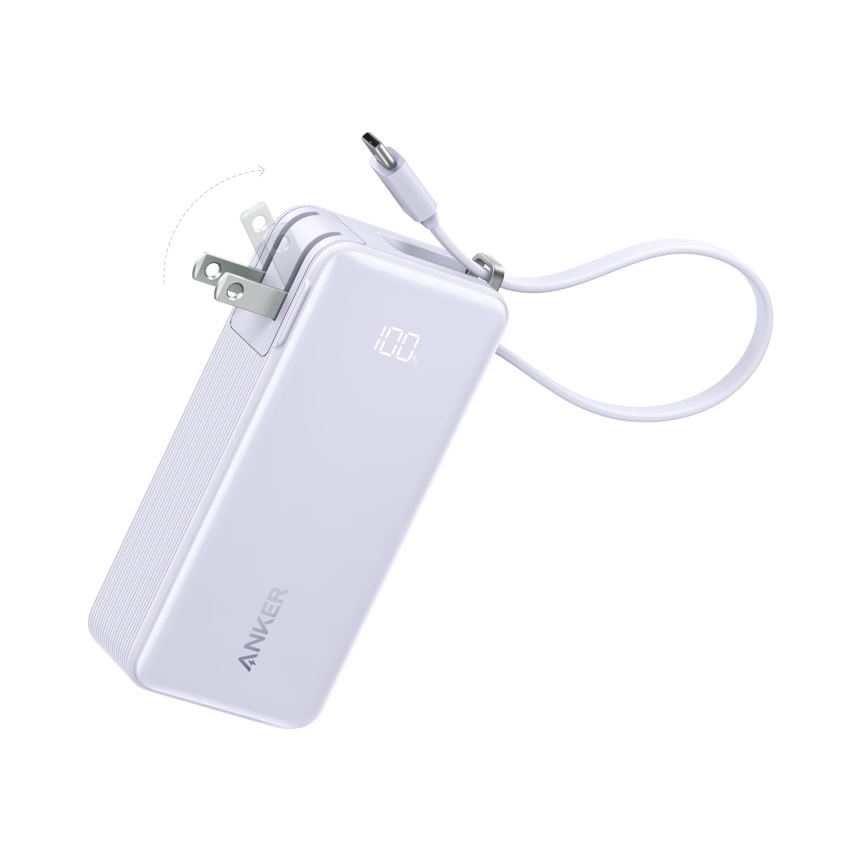 Power Bank (10K, Fusion, Built-In Cable) O7