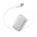 Nano Power Bank (10K, 45W, Built-In Retractable USB-C Cable) D2