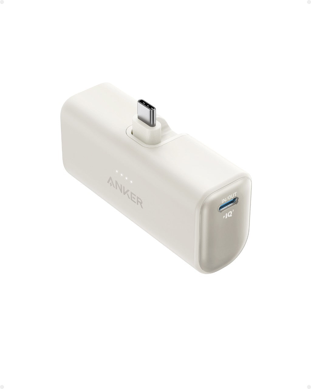 Refurbished Nano Power Bank (22.5W, Built-In USB-C Connector) W8