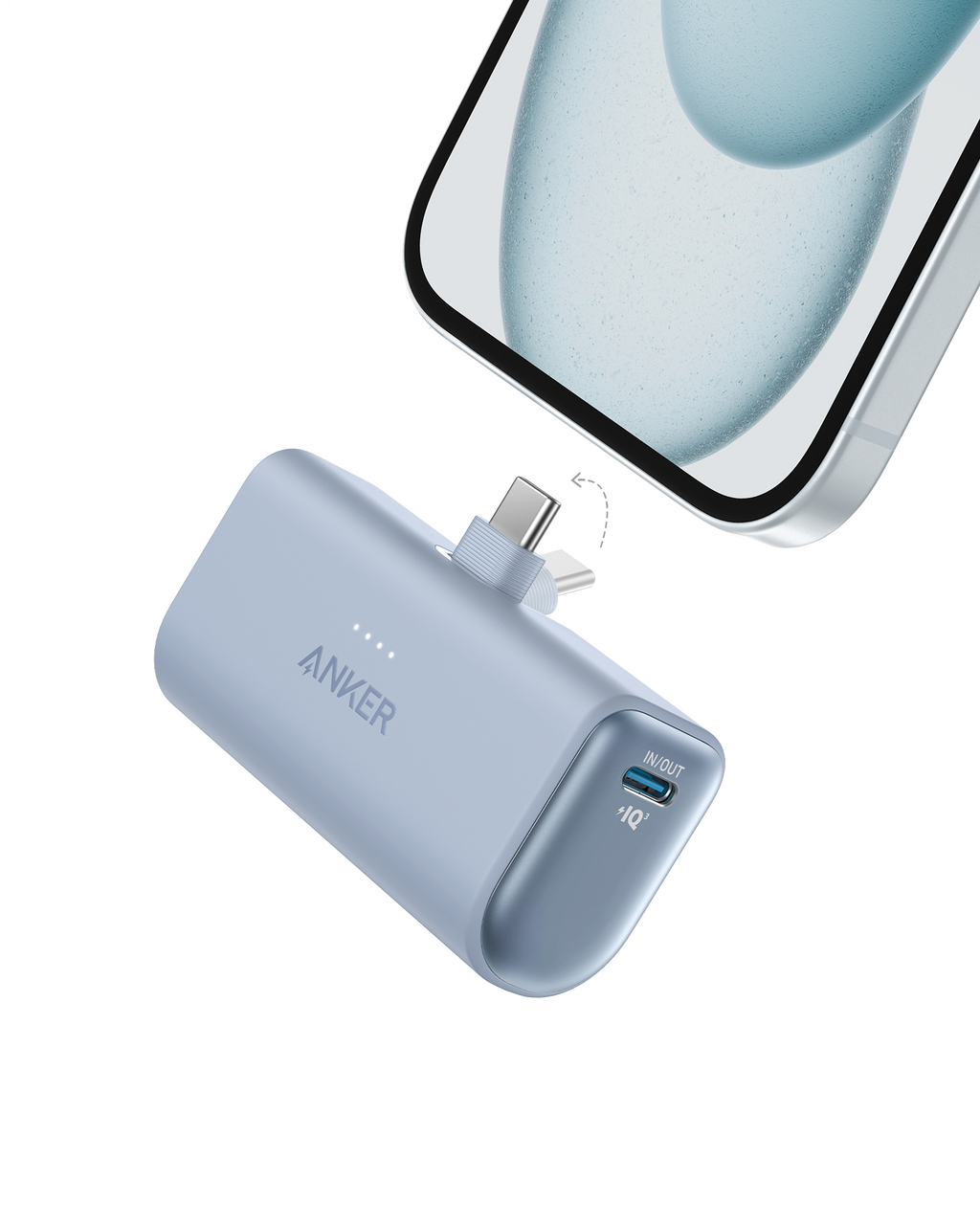 Nano Power Bank (22.5W, Built-In USB-C Connector) S0