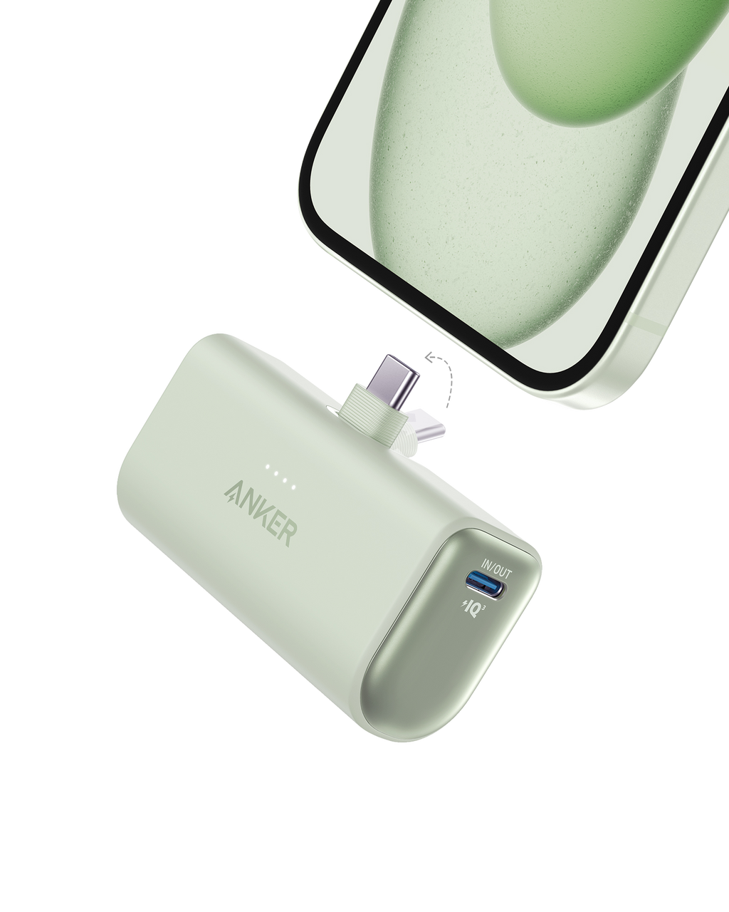Nano Power Bank (22.5W, Built-In USB-C Connector) S0