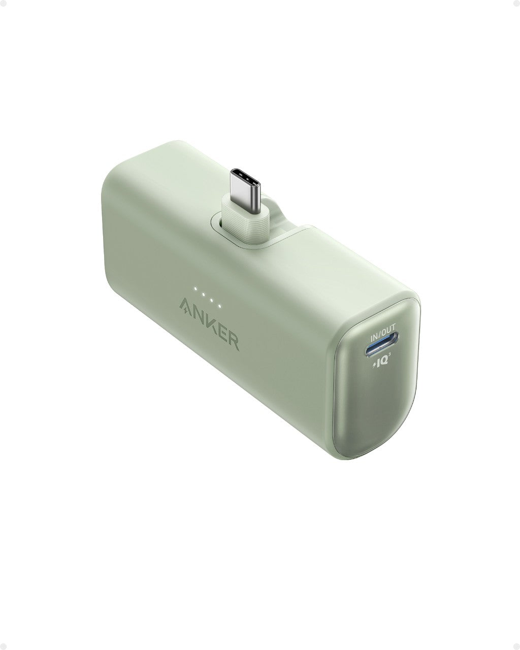 Refurbished Nano Power Bank (22.5W, Built-In USB-C Connector) W8