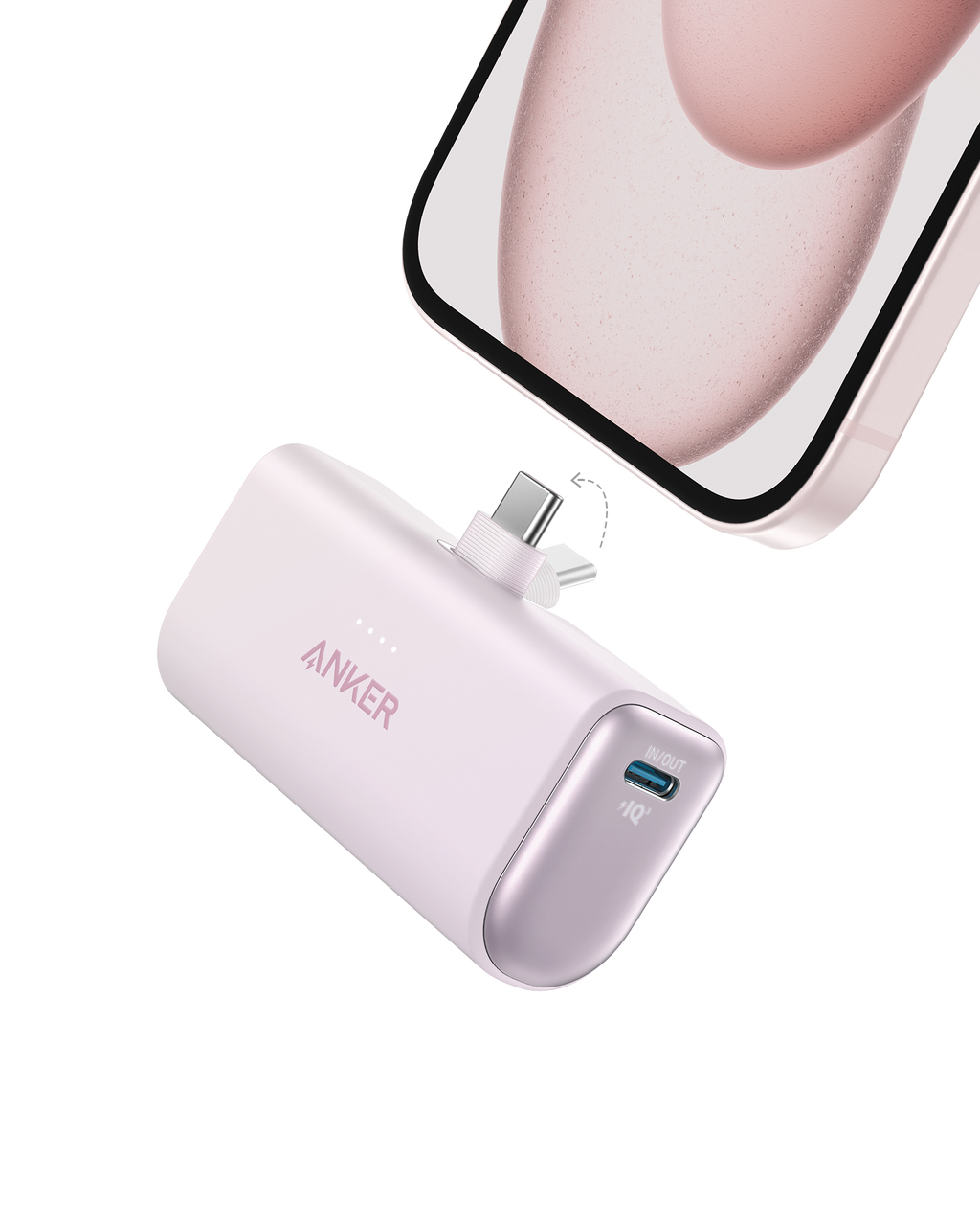 Nano Power Bank (22.5W, Built-In USB-C Connector) S0