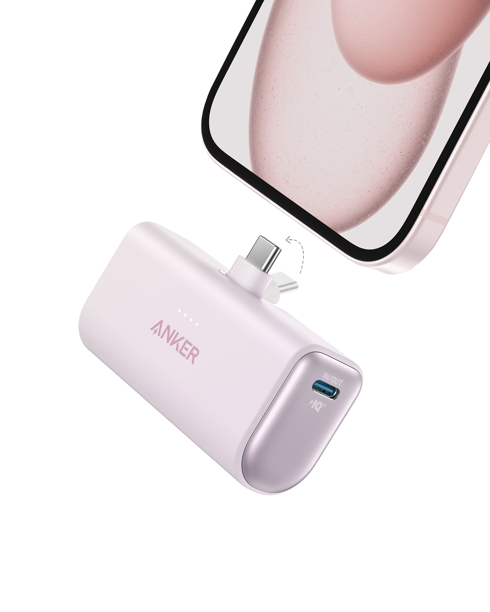 Nano Power Bank (22.5W, Built-In USB-C Connector) S0